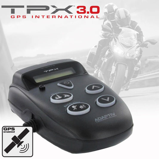 Adaptiv TPX 3.0 Motorcycle Radar Detector with GPS - NZ