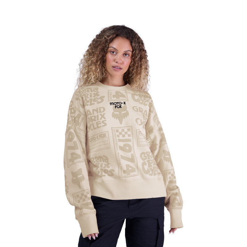 W Circa 74 Oversized Fleece Crew