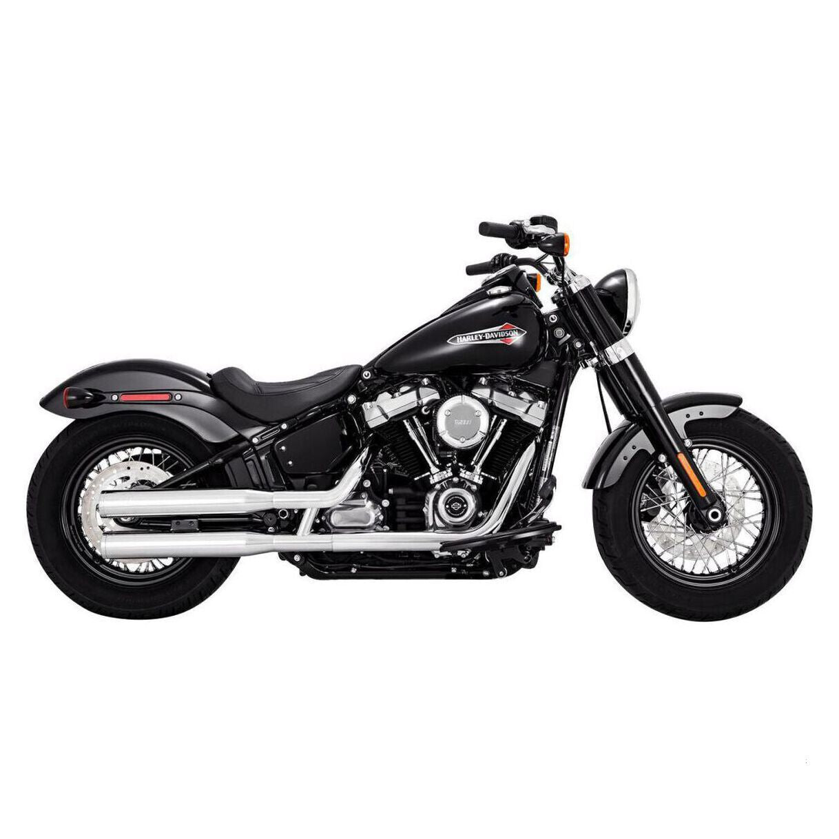 V16312 Vance & Hines Chrome Eliminator 300 Slip-On Mufflers