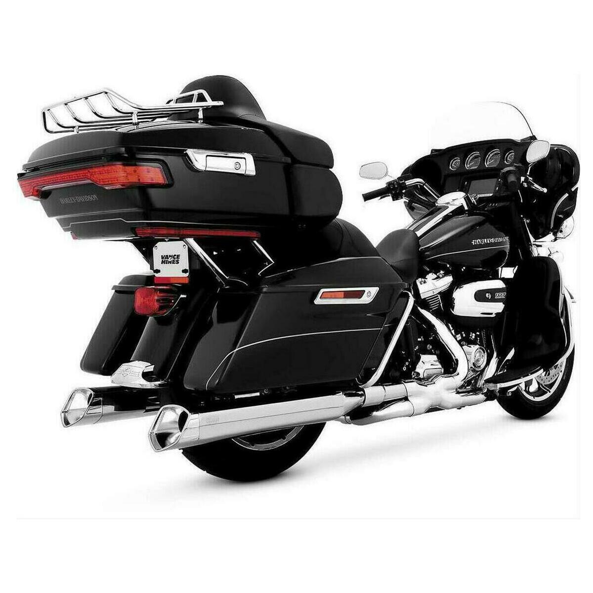 Vance & Hines Monster V Chrome Slip-On Mufflers 16563