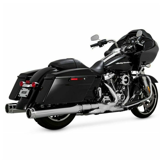 Vance & Hines Chrome 4.5 in. Torquer 450 Slip-On Mufflers 16674