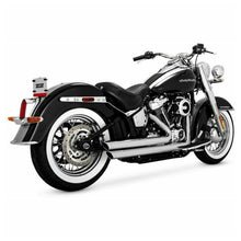Vance & Hines Big Shots Staggered Chrome Exhaust System 17941