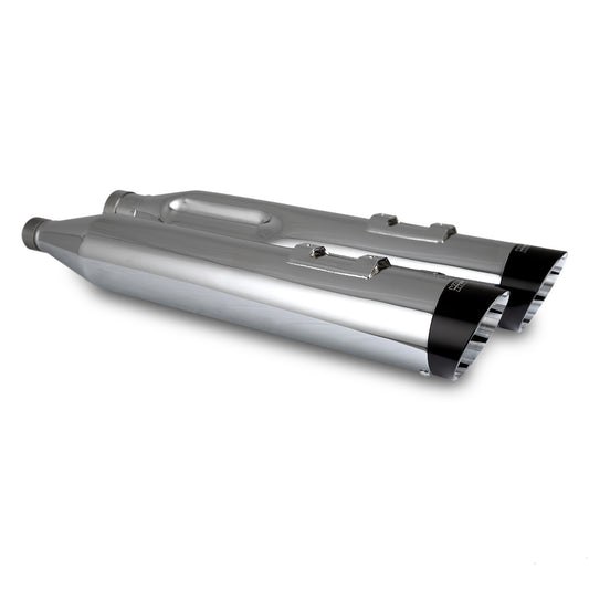Vance & Hines Razorback 450 Slip-On Mufflers Chrome M8 Touring