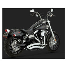 Vance & Hines Big Radius 2-into-2 Exhaust Chrome Dyna 06-17