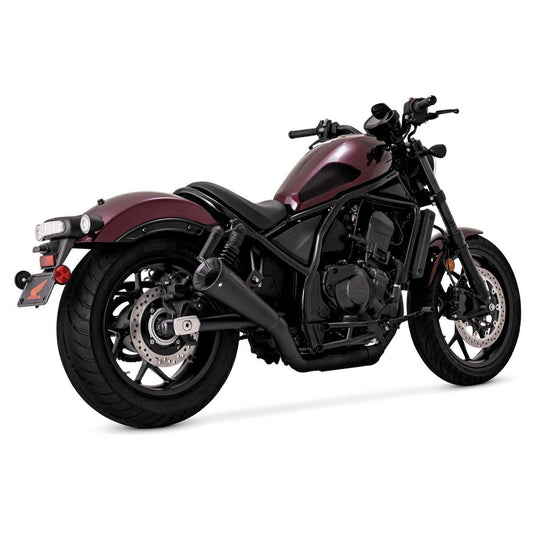 Vance & Hines Upsweep Slip-On Muffler Matte Black Honda Rebel 1100