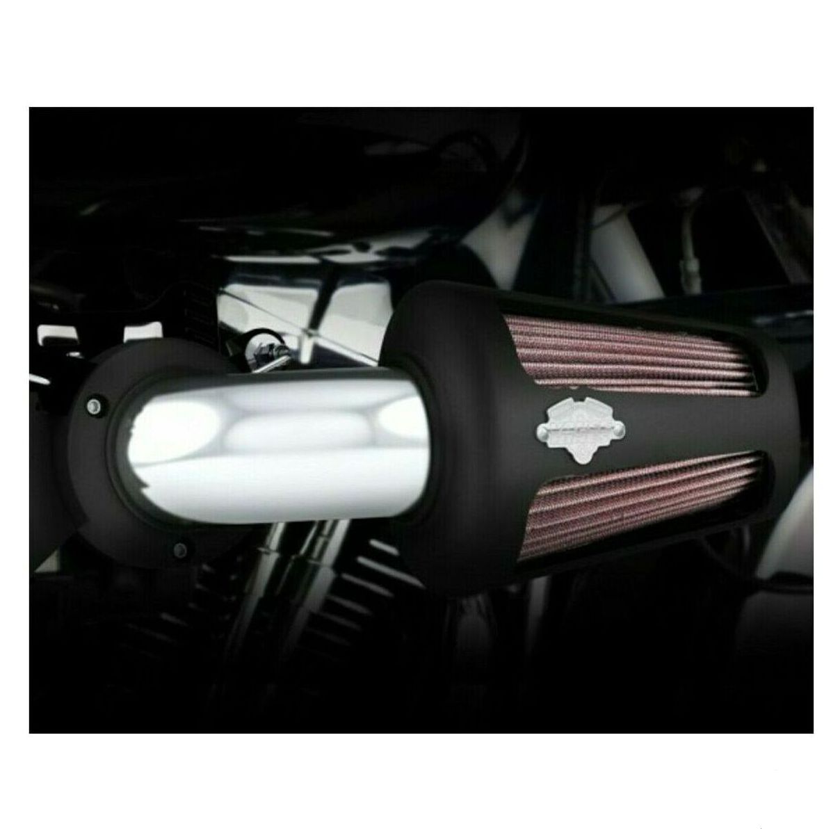 Vance & Hines VO2 90 Air Intake Black Chrome Touring