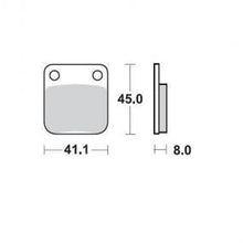 BRAKE PADS FRONT AND REAR MOTO MASTER STANDARD SINTERED YAMAHA HUSQVARNA KAWASAKI SUZUKI