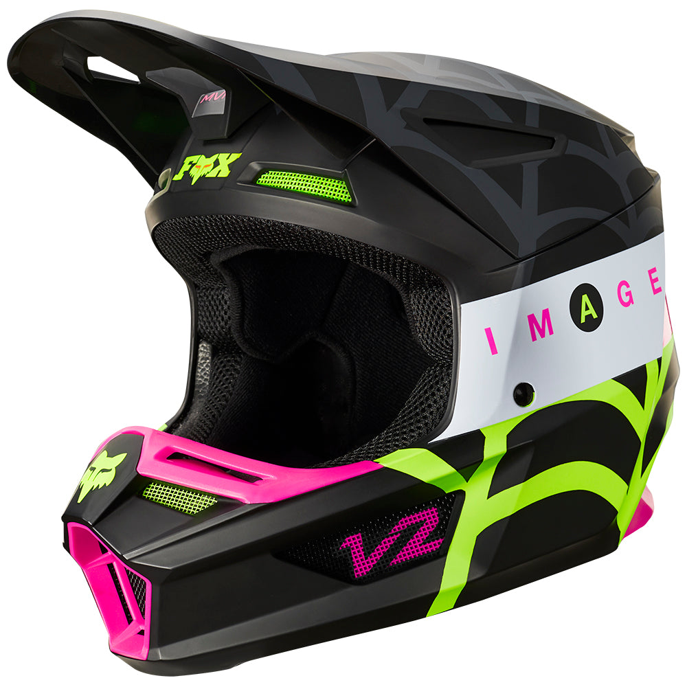 FOX V2 VENIN HELMET ECE [BLACK]