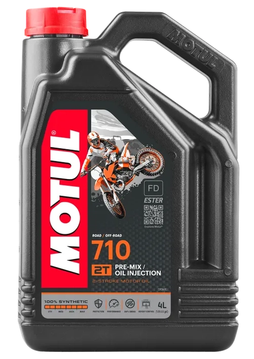 Motul 710 2T Fully Synthetic Oil 4L