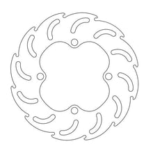 BRAKE DISC FRONT OR REAR MOTO MASTER FLAME 180MM KAWASAKI KX65 00-ON KX80 88-89 SUZUKI RM65 03-07