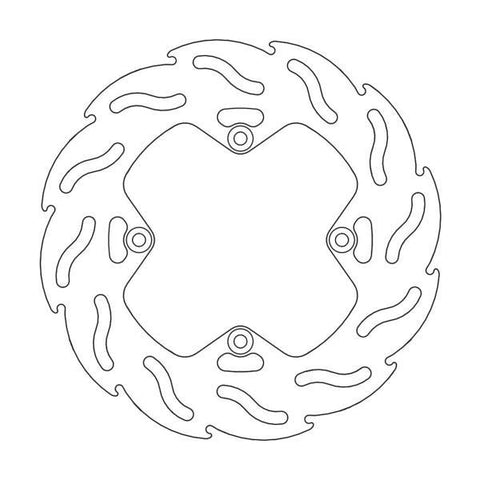 BRAKE DISC REAR MOTO MASTER FLAME 200MM SUZUKI RM85 05-ON