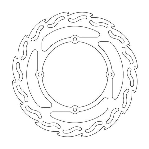 BRAKE DISC FRONT MOTO MASTER FLAME 240MM HONDA