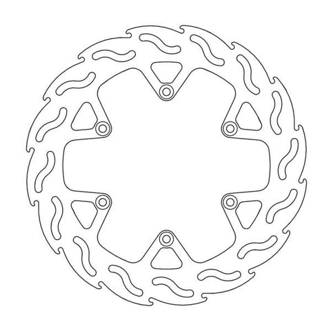BRAKE DISC REAR MOTO MASTER FLAME 240MM KTM