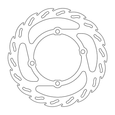 BRAKE DISC FRONT REAR MOTO MASTER FLAME 160MM GAS GAS HUSQVARNA KTM