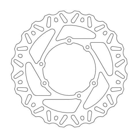 BRAKE DISC FRONT MOTO MASTER NITRO 240MM HONDA CR125R CR250R CR500R CRF250R CRF250X CRF450R CRF450X