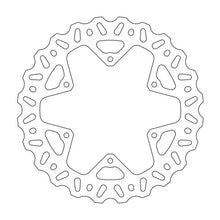 BRAKE DISC REAR MOTO MASTER NITRO 245MM YAMAHA
