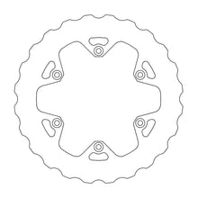 BRAKE DISC REAR MOTO MASTER NITRO MUD 220MM GAS GAS HUSABERG HUSQVARNA KTM