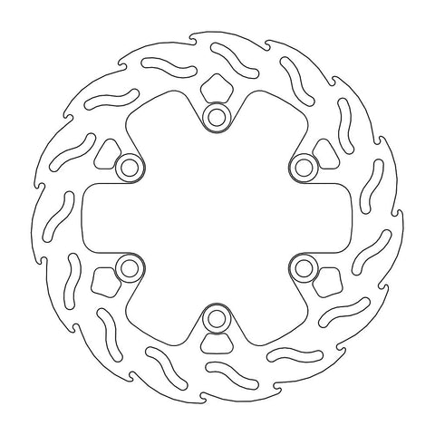 BRAKE DISC REAR MOTO MASTER FLAME 230MM HUSQVARNA KTM