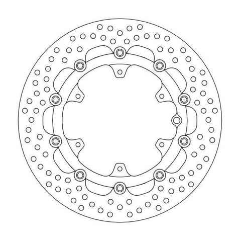 BRAKE DISC FRONT MOTO MASTER HALO FLOATING KTM HUSQVARNA 300MM
