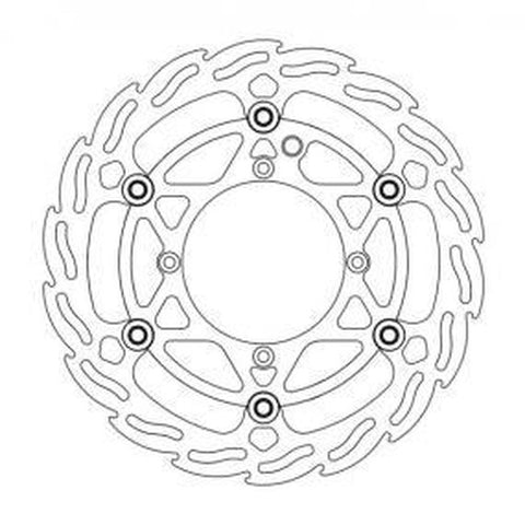 BRAKE DISC FRONT MOTO MASTER FLAME OVERSIZED 260MM GAS GAS HUSQVARNA KTM