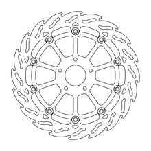 BRAKE DISC FRONT RIGHT MOTO MASTER FLAME 320MM HUSQVARNA KTM