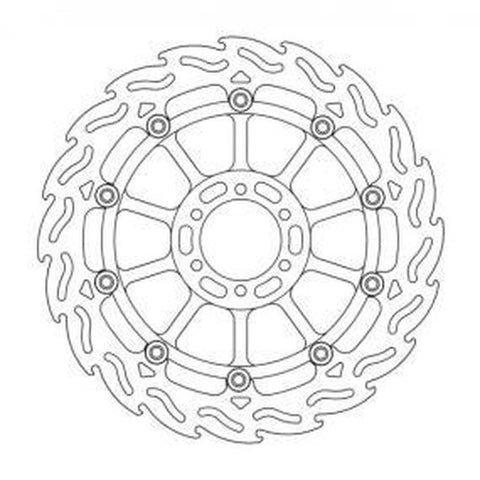 BRAKE DISC FRONT RIGHT MOTO MASTER FLAME 320MM APRILIA BENELLI DUCATI KTM MOTO GUZZI YAMAHA
