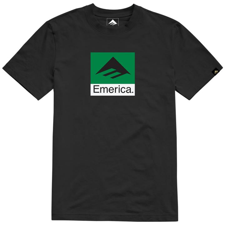EMERICA CLASSIC COMBO TEE [BLACK]