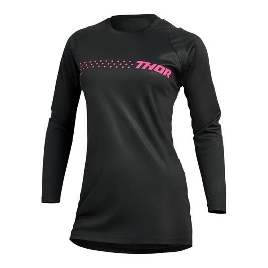 THOR SECTOR JERSEY WOMEN MINIMAL BLACK/PINK