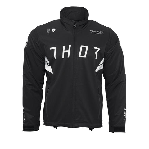THOR WARMUP JACKET BLACK/WHITE