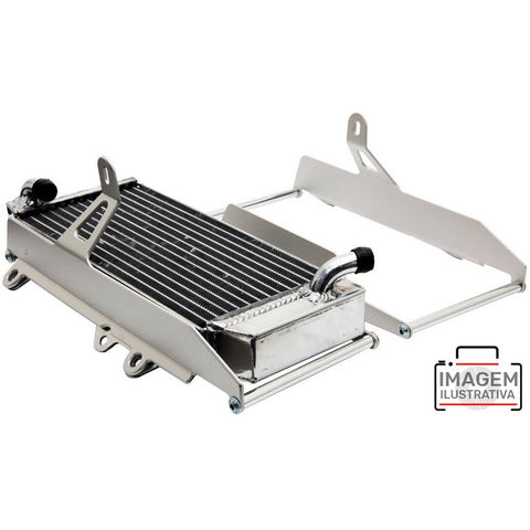 *RADIATOR BRACE CROSSPRO SILVER KAWASAKI KX450F 16-18