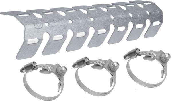 PIPE GUARD 4T 4 STROKE (EVO) UNIVERSAL NATURAL ( EXHAUST MOUNTS HOLD PROTECTOR OFF THE HEADER )