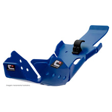 BASH PLATE CROSSPRO EC DTC ENDURO PLASTIC BLUE YAMAHA WR450F YZ450F YZ450FX 19-22
