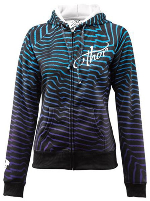 Hoody Thor Zebra Black Xl