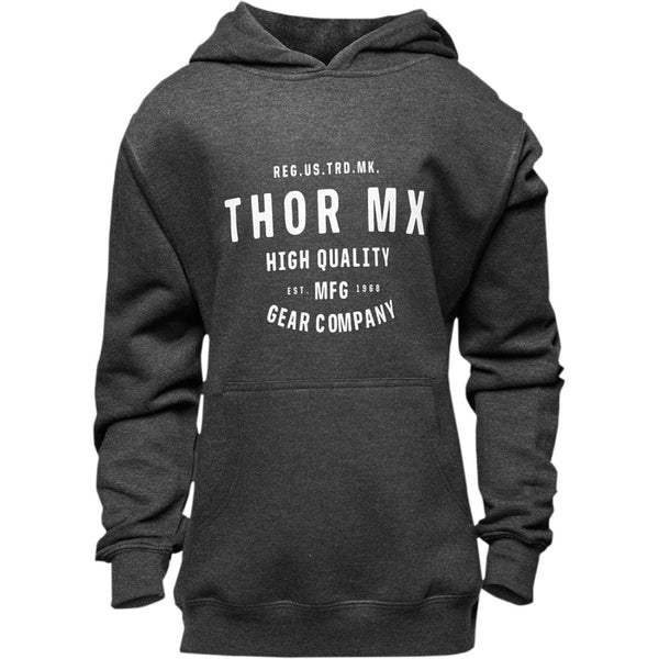 Thor Mx Hoody Craft Youth Girls Grey