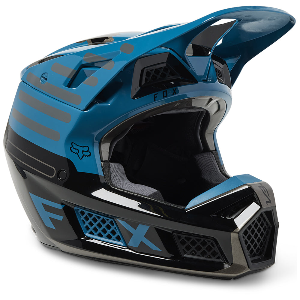 FOX V3 RS RYAKTR HELMET MIPS ECE [MAUI BLUE]