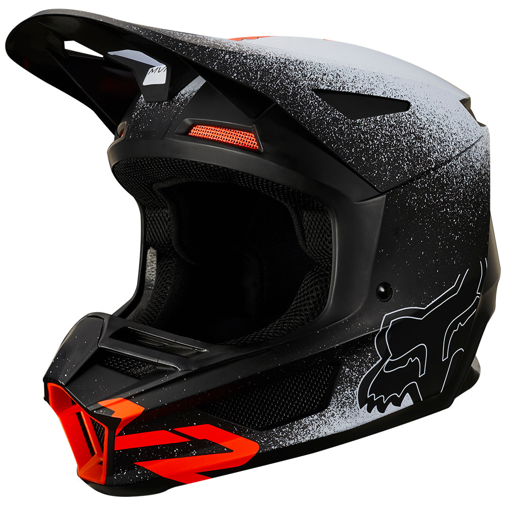FOX YOUTH V2 BNKZ HELMET ECE [BLACK]