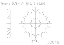 SPROCKET FRONT MOTO MASTER STEEL 12T GAS GAS EC125 03-18 YAMAHA WR200 91-92 96 YZ125 85-04