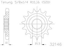 SPROCKET FRONT MOTO MASTER STEEL 12T SUZUKI RMX450 10-19 RMZ450 05-12