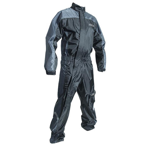 RST WATERPROOF 1PC RAIN SUIT [BLACK/SILVER]