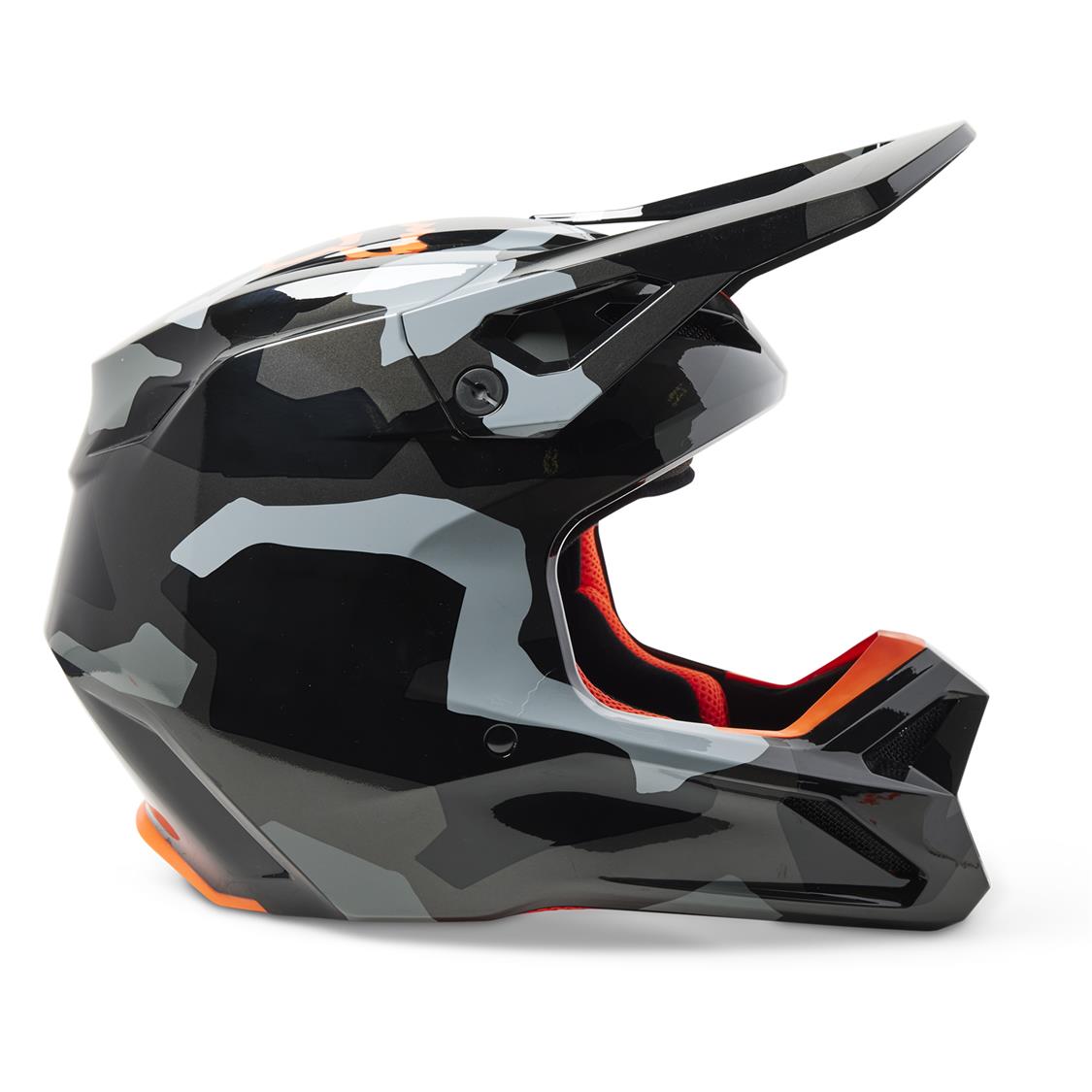 FOX YOUTH V1 BNKR HELMET MIPS ECE [GREY CAMO]