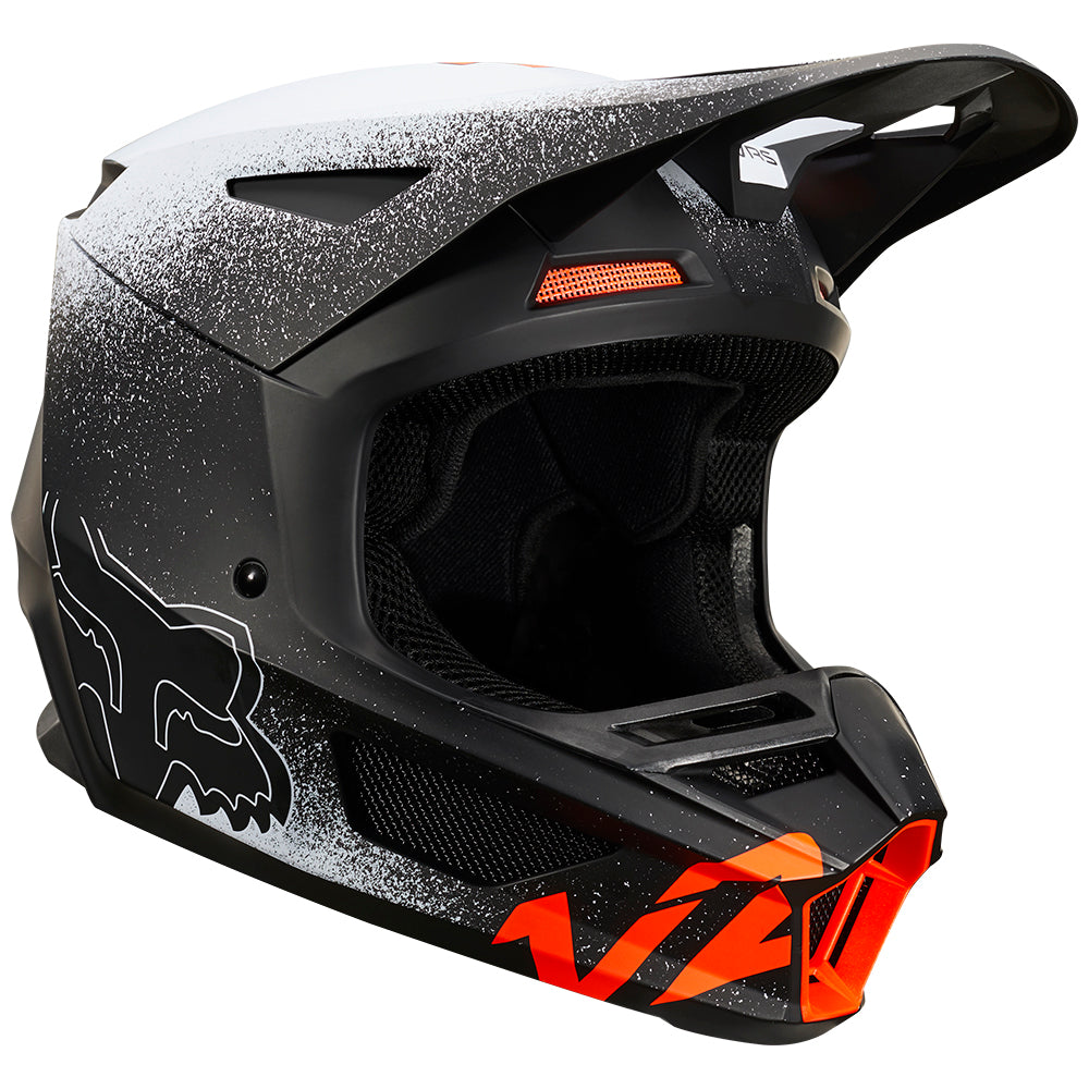 FOX YOUTH V2 BNKZ HELMET ECE [BLACK]