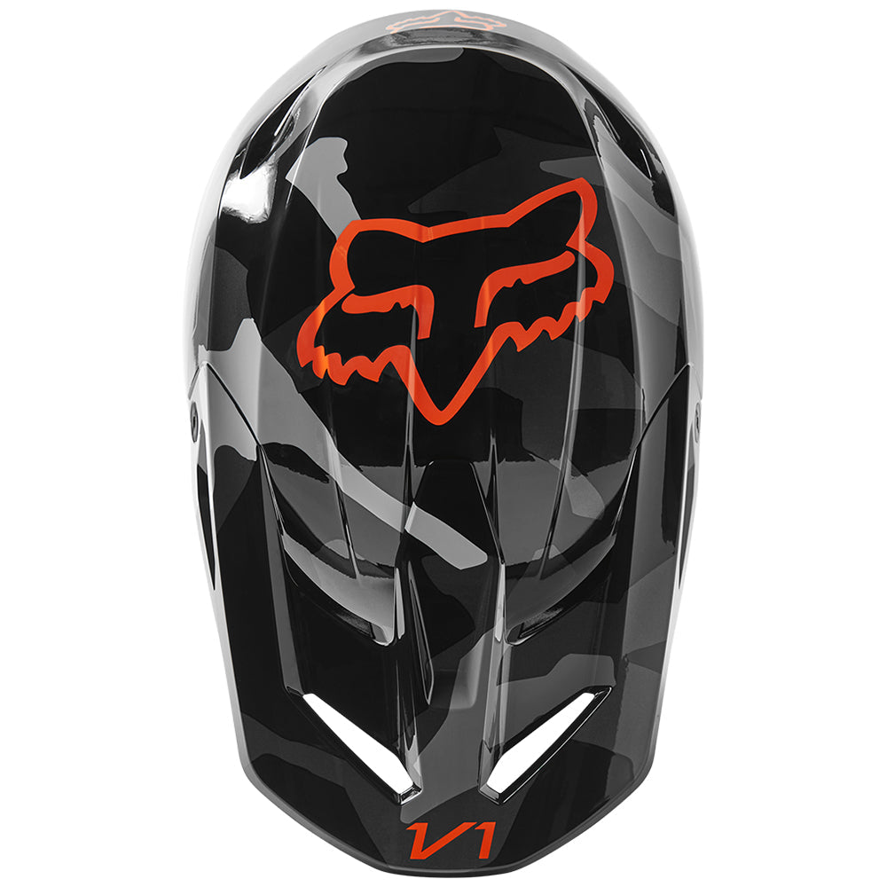 FOX YOUTH V1 BNKR HELMET MIPS ECE [GREY CAMO]