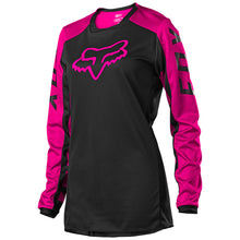 FOX WOMENS 180 DJET JERSEY [BLACK/PINK]