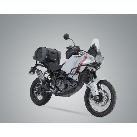 TAIL BAG SW MOTECH DRYBAG 35 LITRE WEATHERPROOF GREY BLACK