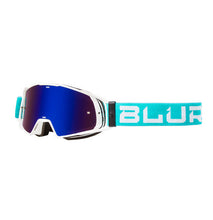 BLUR B-20 GOGGLE FLAT BLK/WHT RAD-RED ADULT