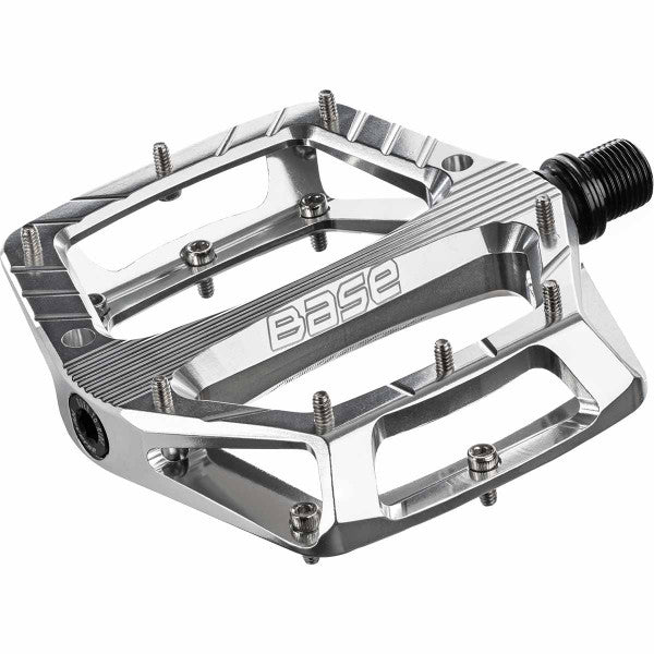 Bike Pedal Base Reverse Silver