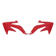 RADIATOR SHROUDS RTECH RED HONDA CRF450X 05-07