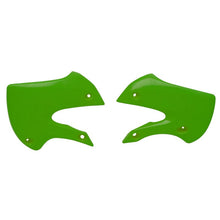 RADIATOR SHROUDS RTECH GREEN KAWASAKI KLX110 02-09 KX65 01-ON