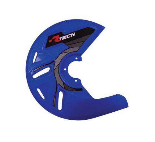 DISC GUARD RTECH SUITABLE FOR STD OR OVERSIZE DISC REQUIRES MOUNTING KIT SOLD SEPARATELY BLUE
