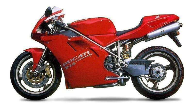 Ventura Luggage for Ducati 916 Biposto (1995)